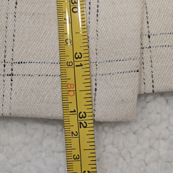 Madewell The Plus Caldwell Double Breasted Blazer in Ghent Plaid Size 1X - Picture 7 of 9